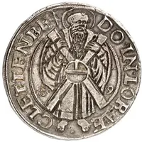 2 Thalers - Ernest VII Ausbeute - St. Andreas