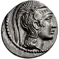 Tetradrachm - Antiochos, Karaichos and Egemo...