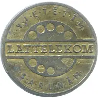Telephone Token - Lattelekom