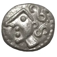 Silver Denier with horse