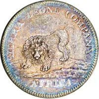 1 Dollar Sierra Leone Company, type '1'