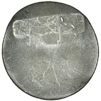 21/4 Pence TOBAGO Countermark