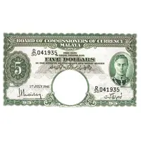 5 Dollars - George VI
