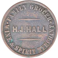 1 Penny - Hall, Henry J. Christchurch