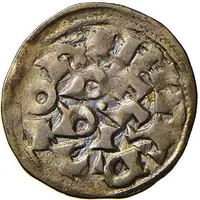 Denier - Otto III as emperor, Pavia mint
