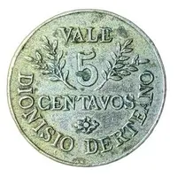 5 Centavos Hacienda Puente - Dionisio Derteano
