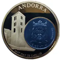 Medal - European Currencies Andorra