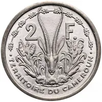 2 Francs Piedfort, aluminium