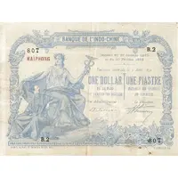 1 Dollar / 1 Piastre - Haïphong