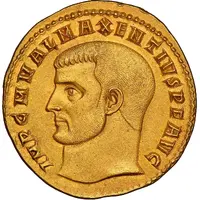 Medallion of 4 Aurei - Restoration of Urbis Veneris Temple