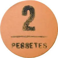 2 Pesetas Granadella