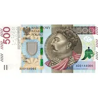 500 Zlotys
