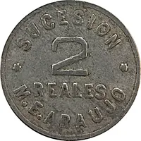 2 Reales - Finca Galingagua Plantation Token