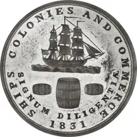 Medal Saint Christopher Agricultural Association