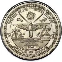 5 Dollars U.S. Space Shuttle - Discovery