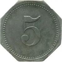 5 Pfennigs - Oschatz G.H. Nuster