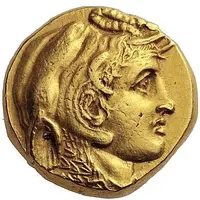 Stater - deified Alexander III Alexandreia