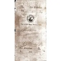 1 Rixdollar East India Company - King George III