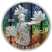 Bullion - Dayak Dancer Proof Hologram