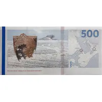 500 Kroner Danish Bridges and Antiquities. Type 2