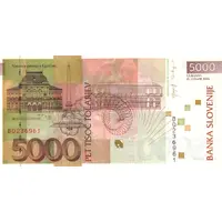 5000 Tolarjev Holographic type II