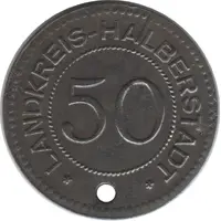 50 Pfennig - Halberstadt