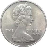 2 Shillings - Elizabeth II 2nd portrait