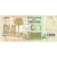 1000 Pesos Uruguayos