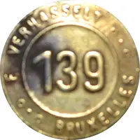 20 Centimes - f.verhasselt Brussels