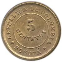5 Centavos Leprosarium Coinage