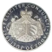 Medal - 1967 Marriage Johann Adam w. Maria