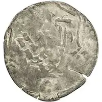 Dirham - temp. Chapar bin Kaidu - under Kaidu bin Kashin tamgha countermark