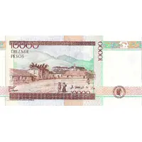 10 000 Pesos New bank seal