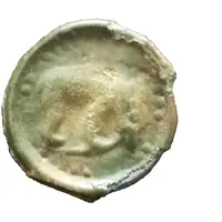 Potin with bucranium