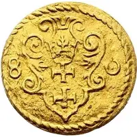 1/4 Dukata gdańskiego - Stefan Batory Gdańsk mint