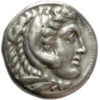 Tetradrachm - Audoleon In the name of Alexander III, Astibos or Damastion