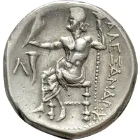 Tetradrachm - Audoleon In the name of Alexander III, Astibos or Damastion