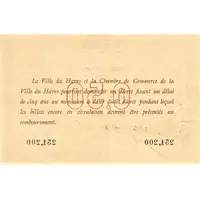 50 Centimes - Chambre de Commerce du Havre 76