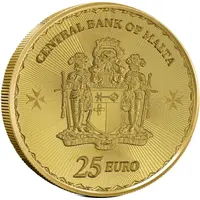 25 Euros Maltese Cross