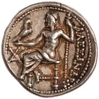 Tetradrachm - Audoleon In the name of Alexander III, Astibos or Damastion