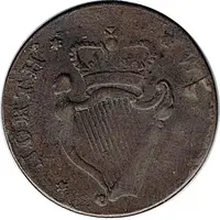 1/2 Penny Sir Bevois Southampton - North Wales