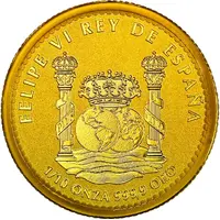 15 Euro Cents - Philip VI Spanish imperial eagle - Gold Bullion Coin