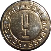 Token - Koviss Golf Ball Marker Advertising Token