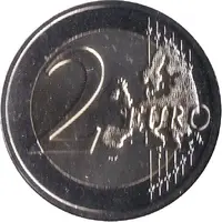 2 Euro - Henri I Schuman Declaration - Hologram version