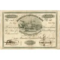 100 Dollars Mauritius Commercial Bank