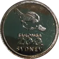 Medal - NSW - Taronga Zoo Sydney, Pathi Harn Tourist Souvenir