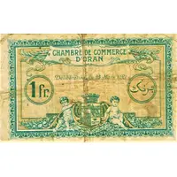 1 Franc - Chambre de Commerce d'Oran
