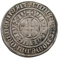 1 Turnose 'Groschen Tournois' - William II