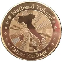 National Tokens Italian Heritage - The Mole Antonelliana gold