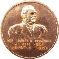 VEB Mansfeld Kombinat Wilhelm Pieck Kamerad Martin